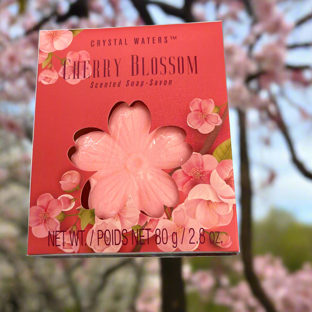 Scented Soap - Crystal Waters - Cherry Blossom