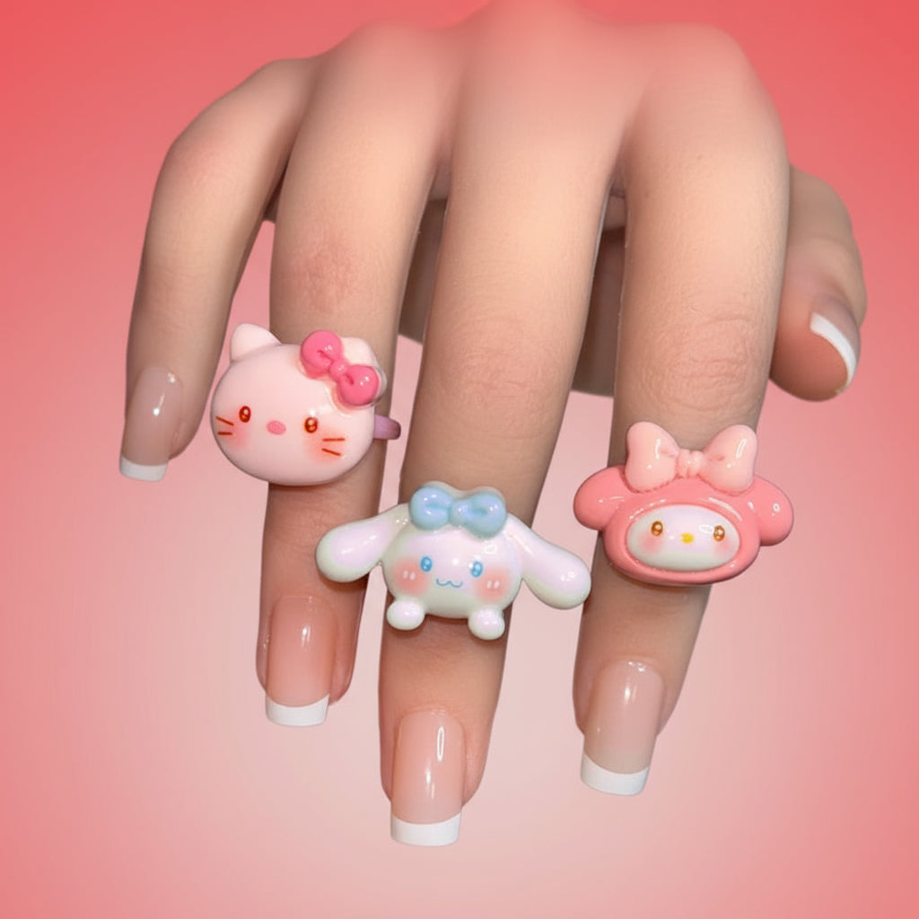 Kids Rings - Hello Kitty and Friends