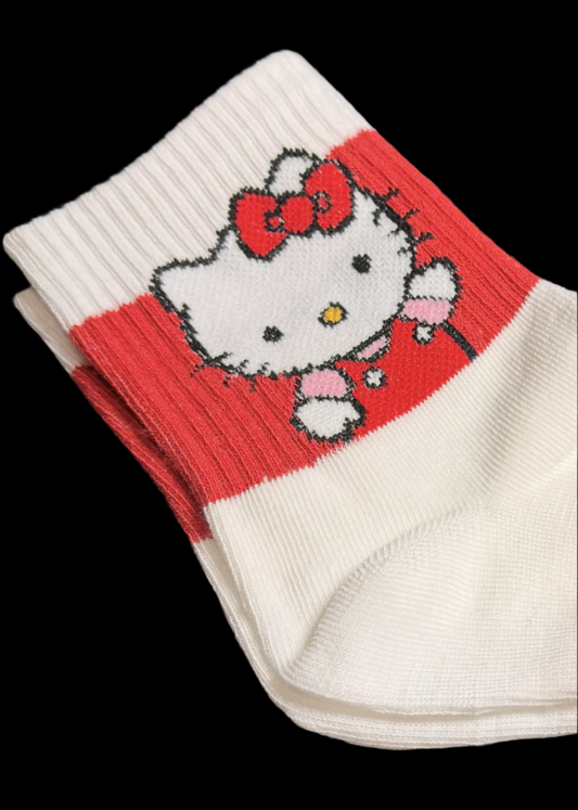 Socks - Hello Kitty - Crew Length
