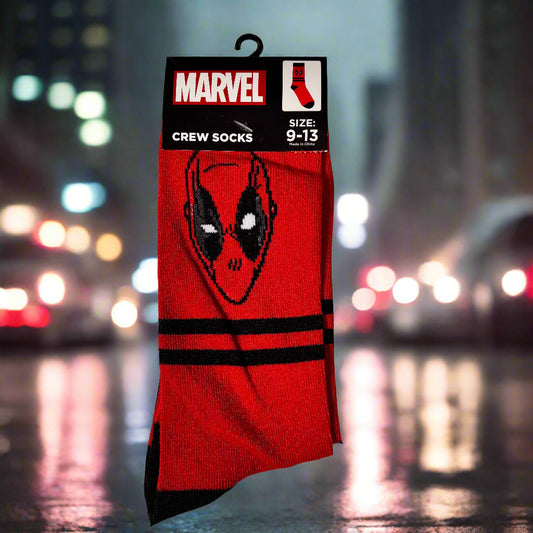 Socks - Marvel - Deadpool - Crew Length