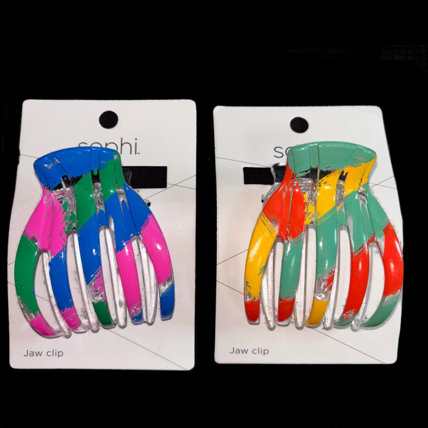 Hair Claw - Abstract Design