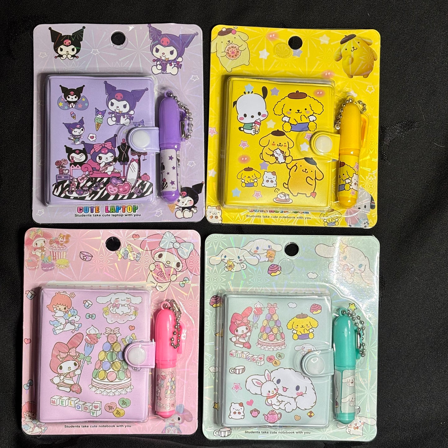 Mini Notebook Sets - Sanrio - Hello Kitty Friends