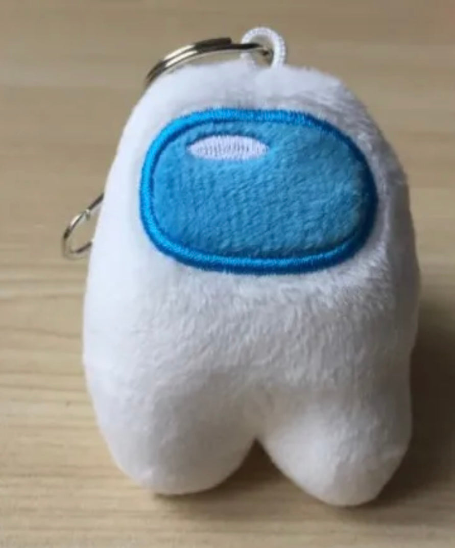 KeyChain - Among Us Plush Clip on