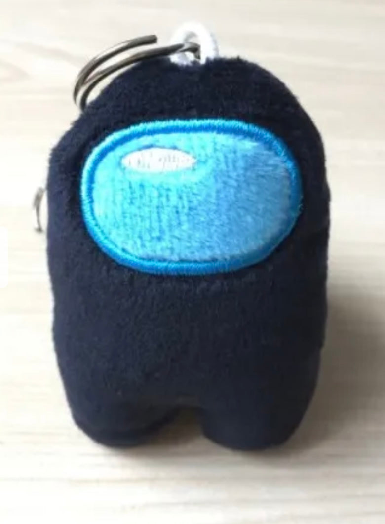 KeyChain - Among Us Plush Clip on