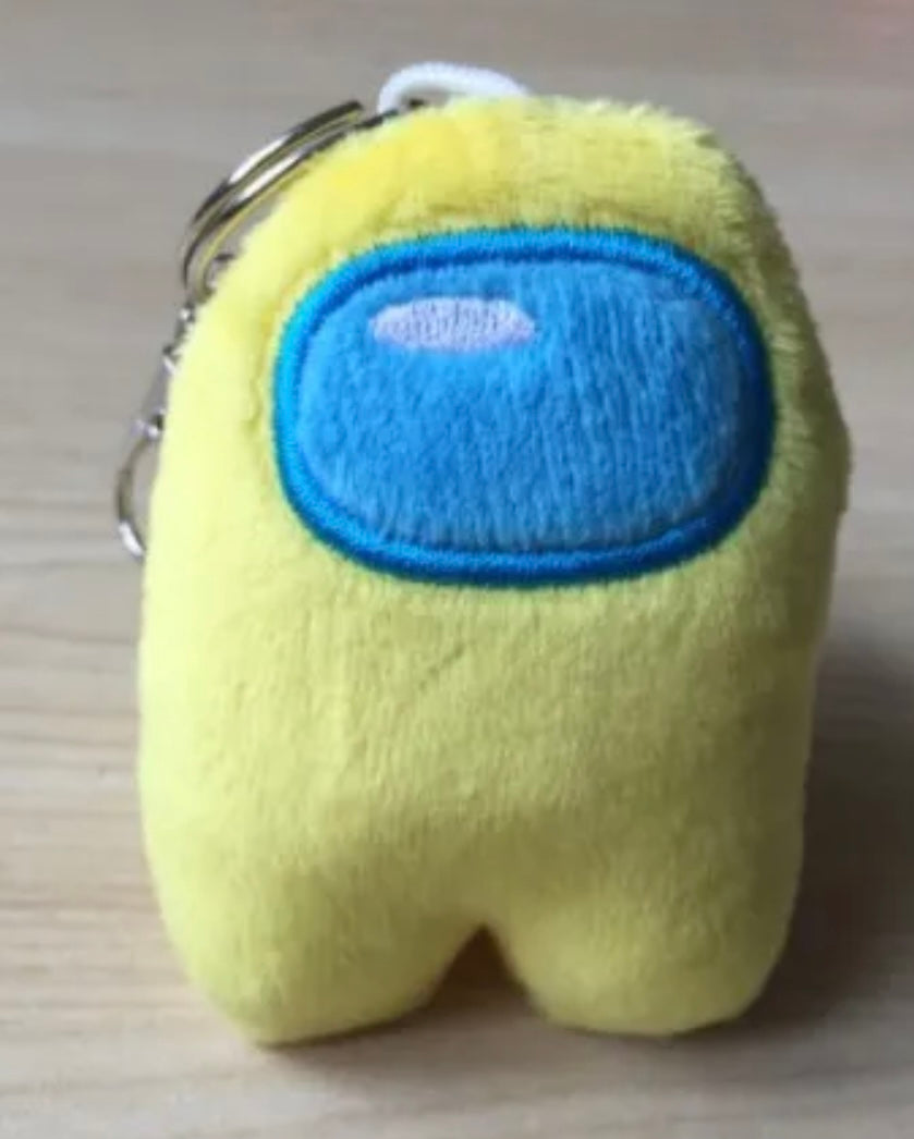 KeyChain - Among Us Plush Clip on