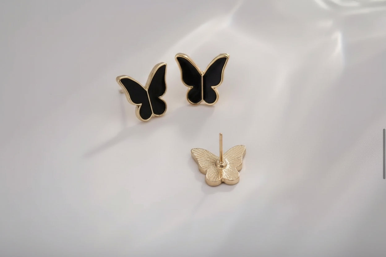 Jewelry Set - Enamel Butterfly Set