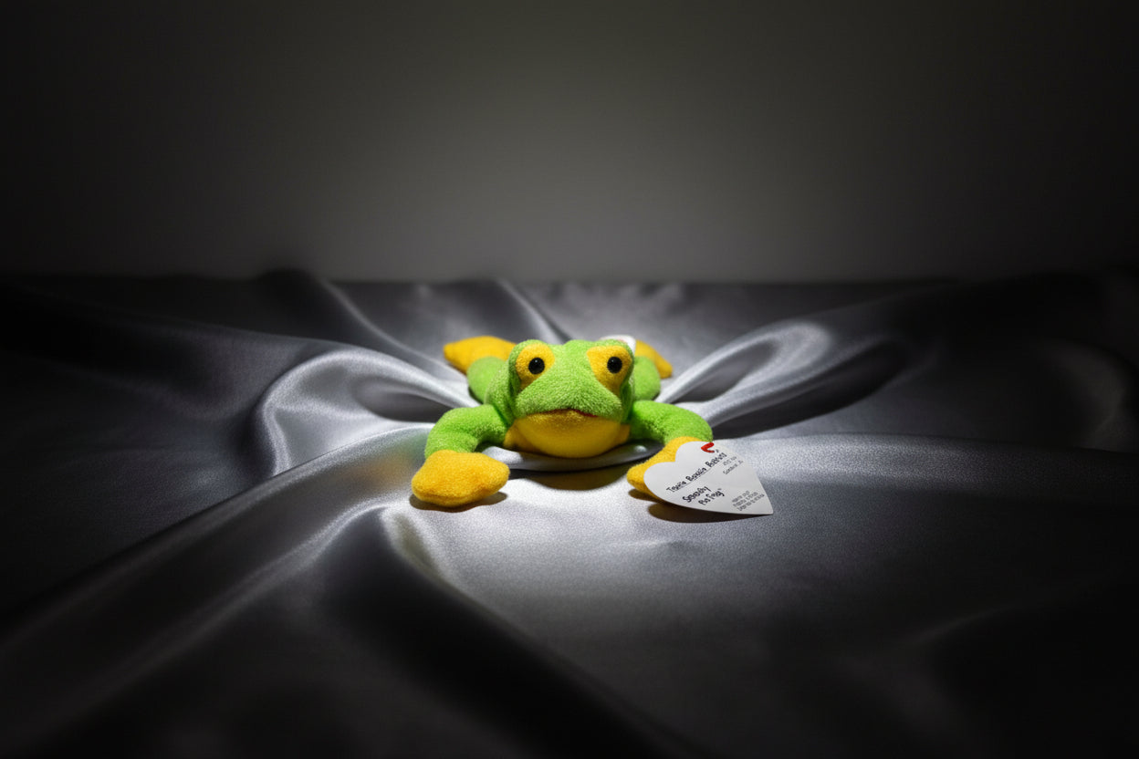TY - Original Teenie Beanie Babies - Smoochy the Frog