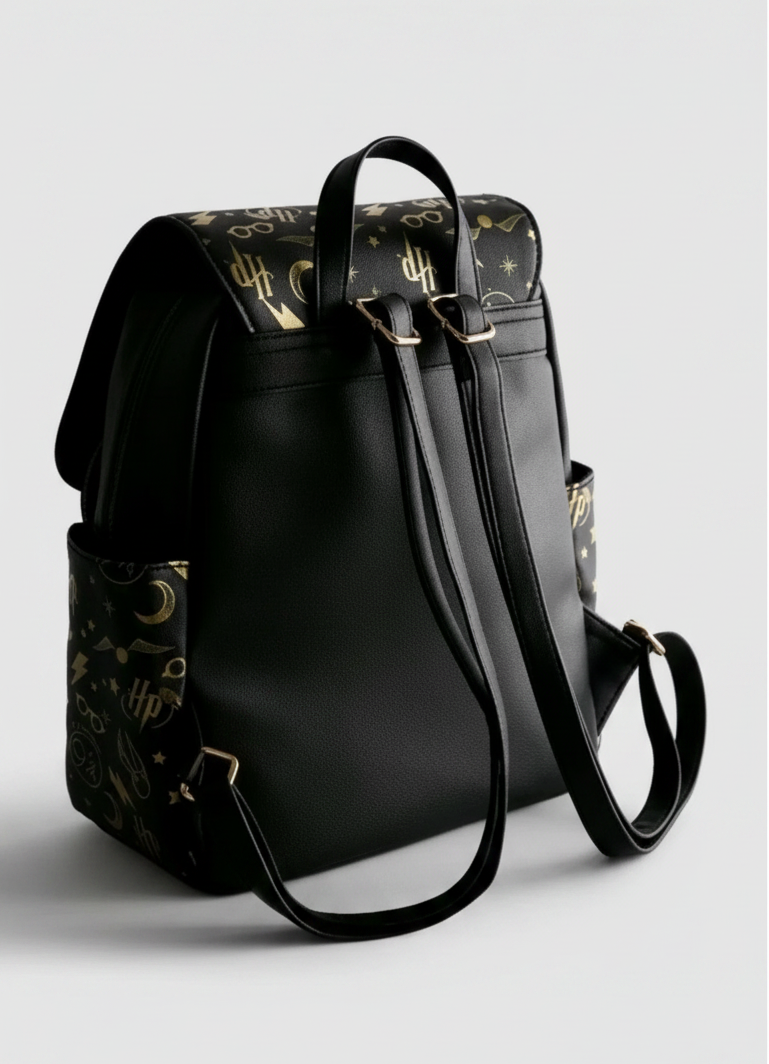 Backpack Handbag - Primark - Harry Potter - with Golden Snitch Charm