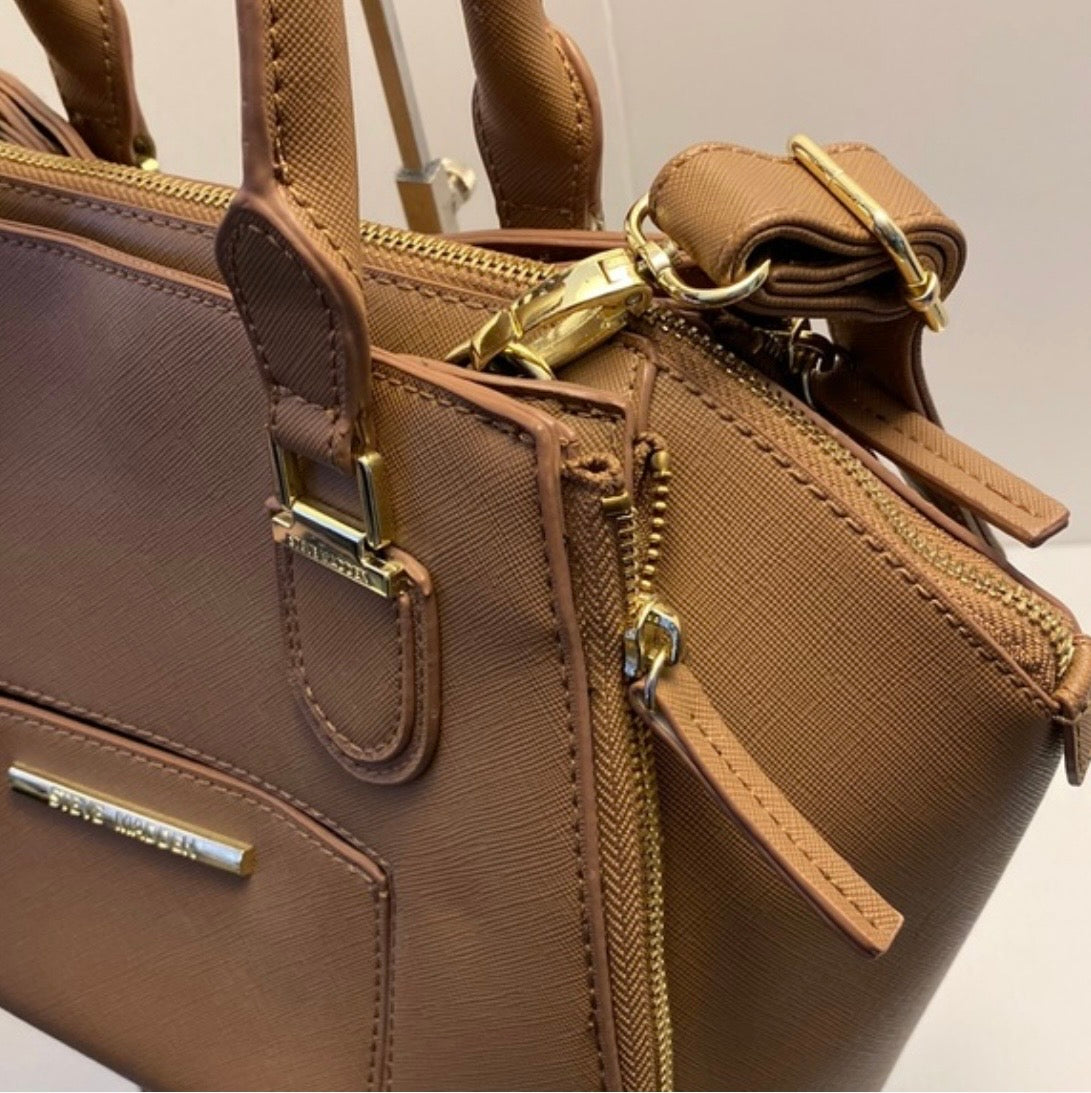 Satchel Bag - Steve Madden - B-Gloria Saddle - Purse