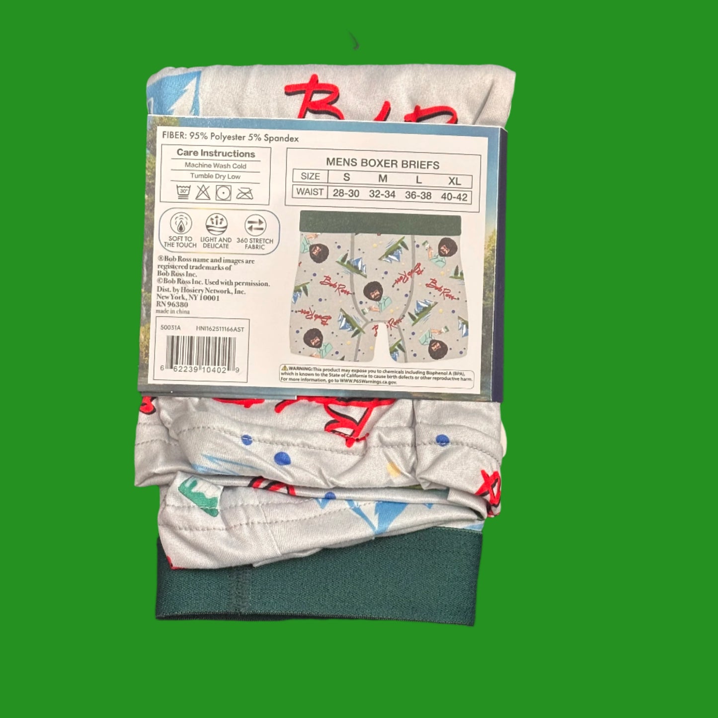 Boxer Brief - The Joy of Painting - Bob Ross