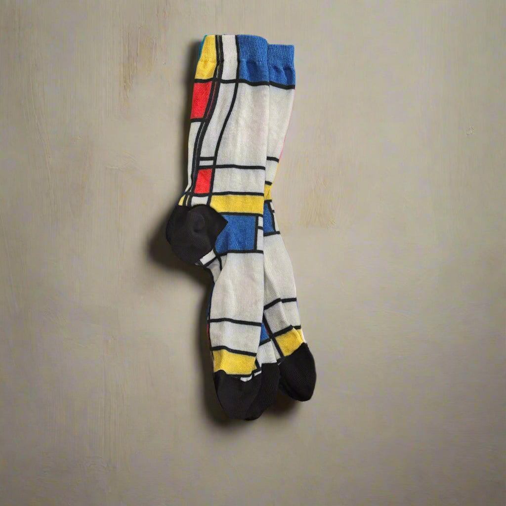 Socks - Piet Mondrian Print