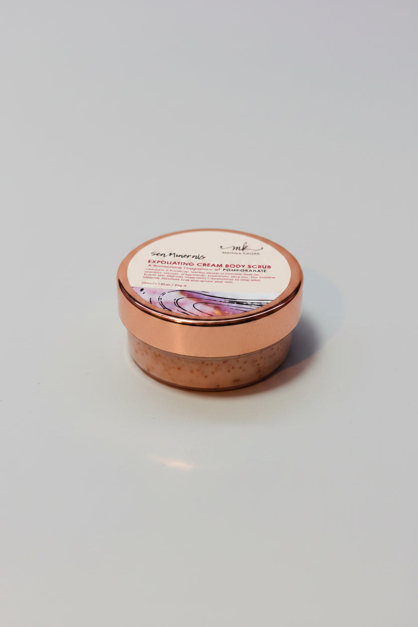 Body Scrub - Manna Kadar - Sea Minerals - Exfoliating Cream