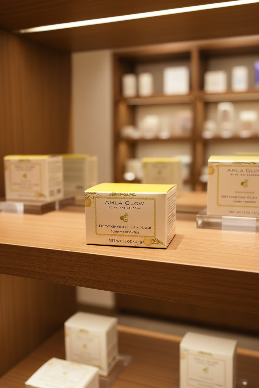 Clay Mask - Amla Glow - Detoxifying - Clarify - Brighten