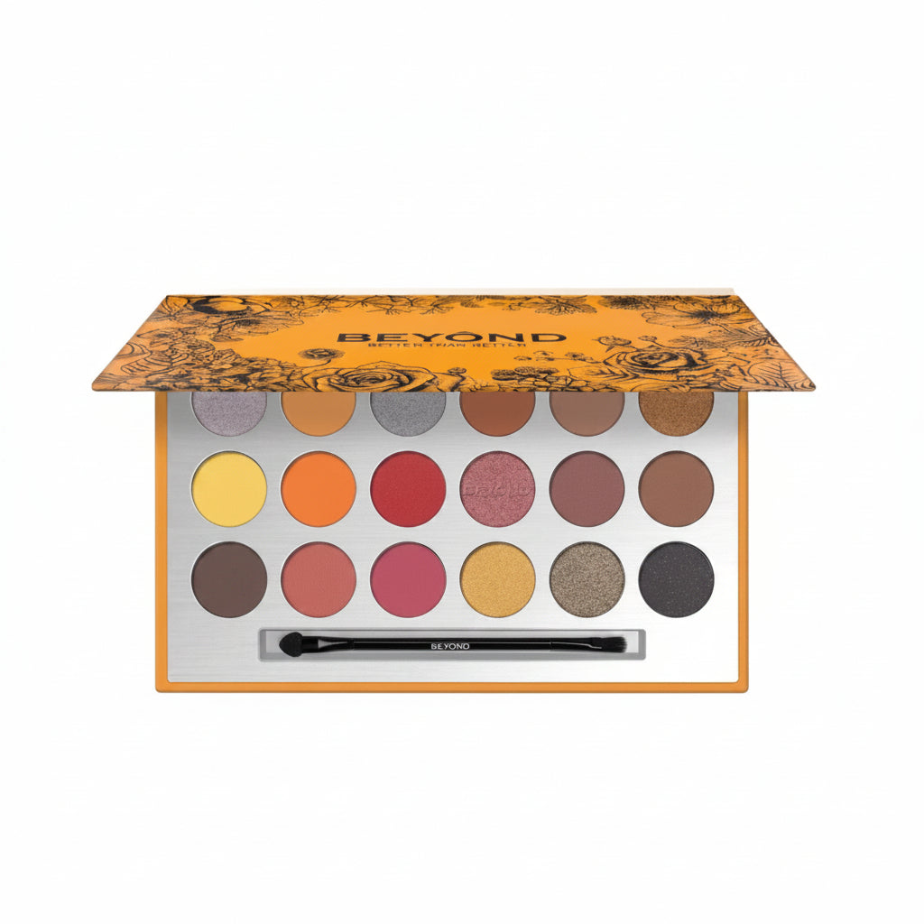 Eyeshadow - Beyond Better than Better -  Shimmer and Matte - 18 Shade Palette