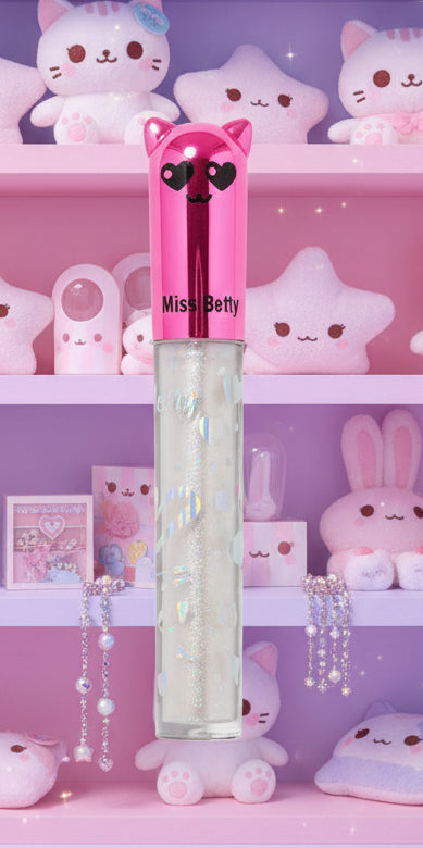 Lip Gloss - Miss Betty - "Love" Glitter Shimmer