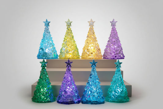 LED Crystal Christmas Tree Light