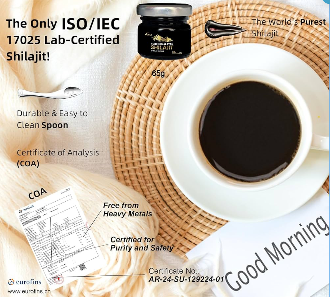 DLNIA - Pure Himalayan - Shilajit - Premium Resin Supplement