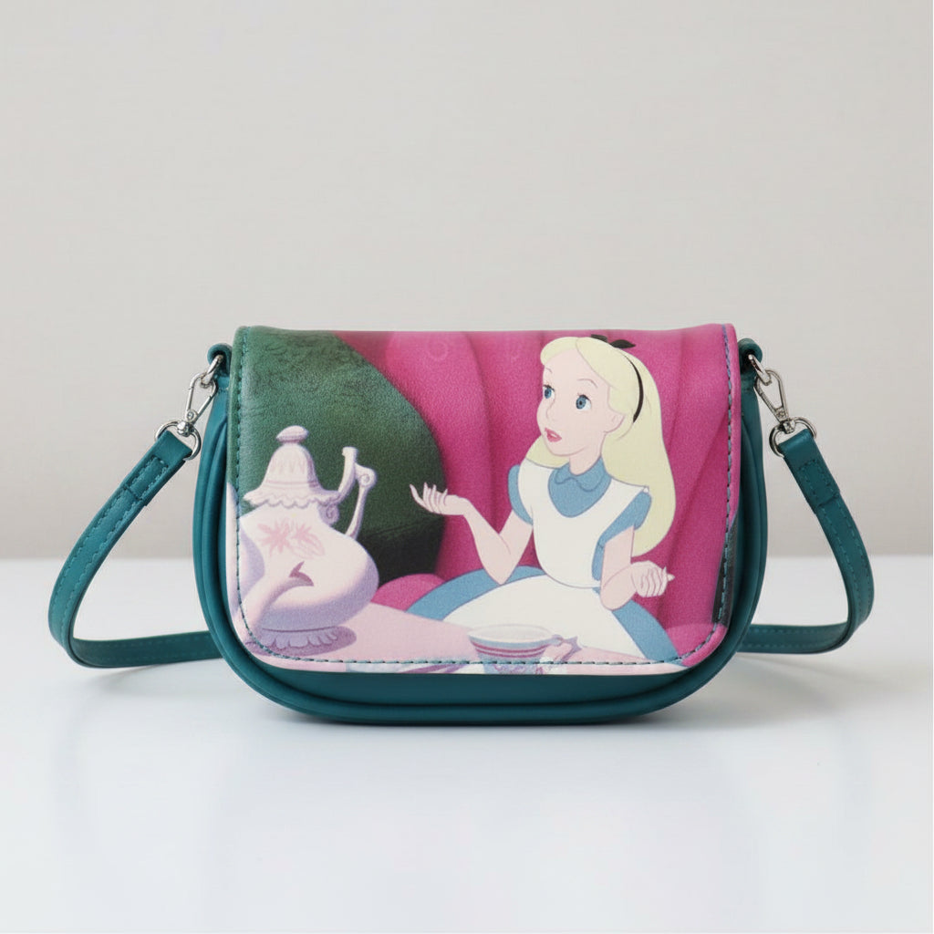 Crossbody Clutch Bag - Loungefly - Disney - Alice in Wonderland