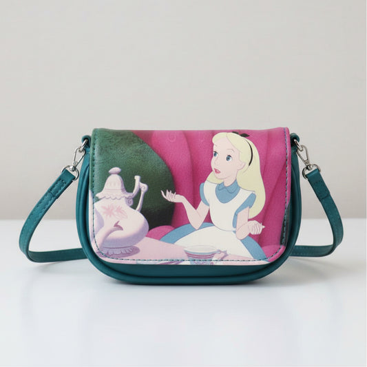 Crossbody Clutch Bag - Loungefly - Disney - Alice in Wonderland