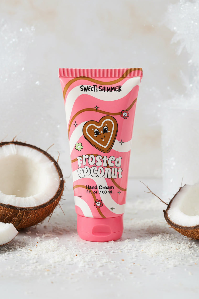 Hand Cream - Sweet & Shimmer - Frosted Coconut