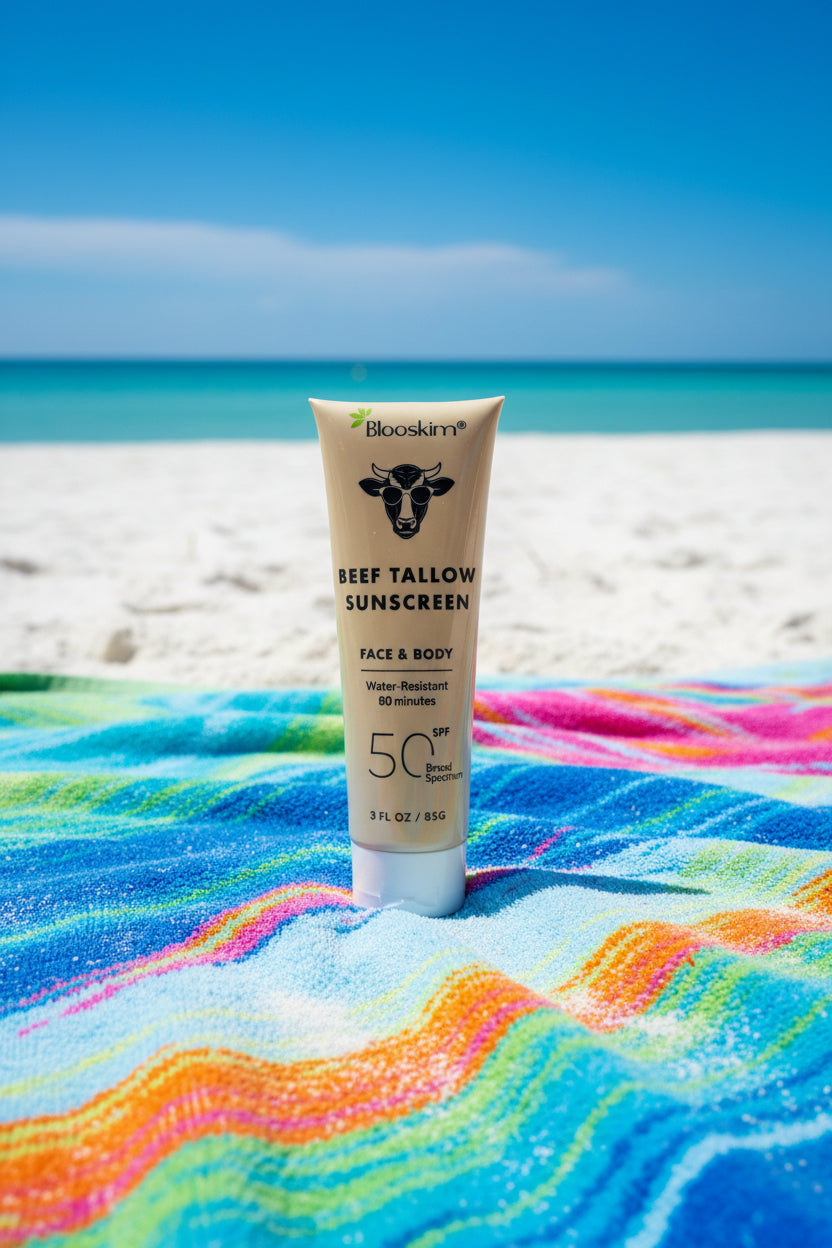 Sunscreen - BlooSkim - Beef Tallow - Face & Body - 50 SPF