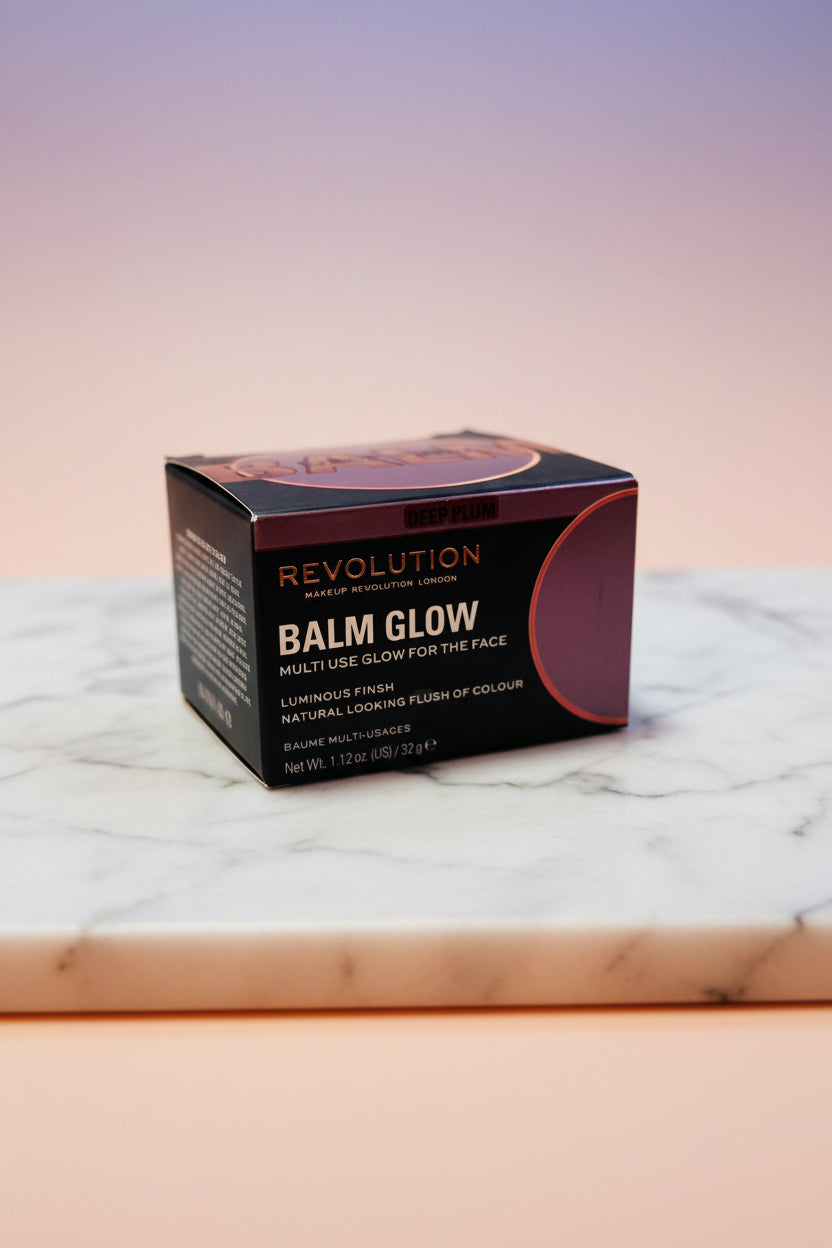 Blush - Balm Glow - Revolution - Multi Glow for Face - Deep Plum