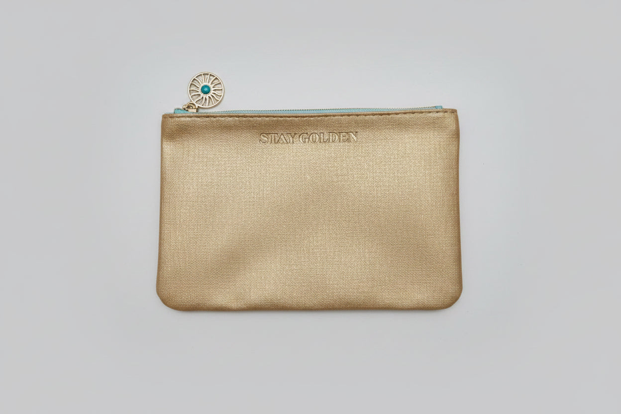 Makeup Bag - Glam Bag - IPSY - 2021 July - Stay Golden