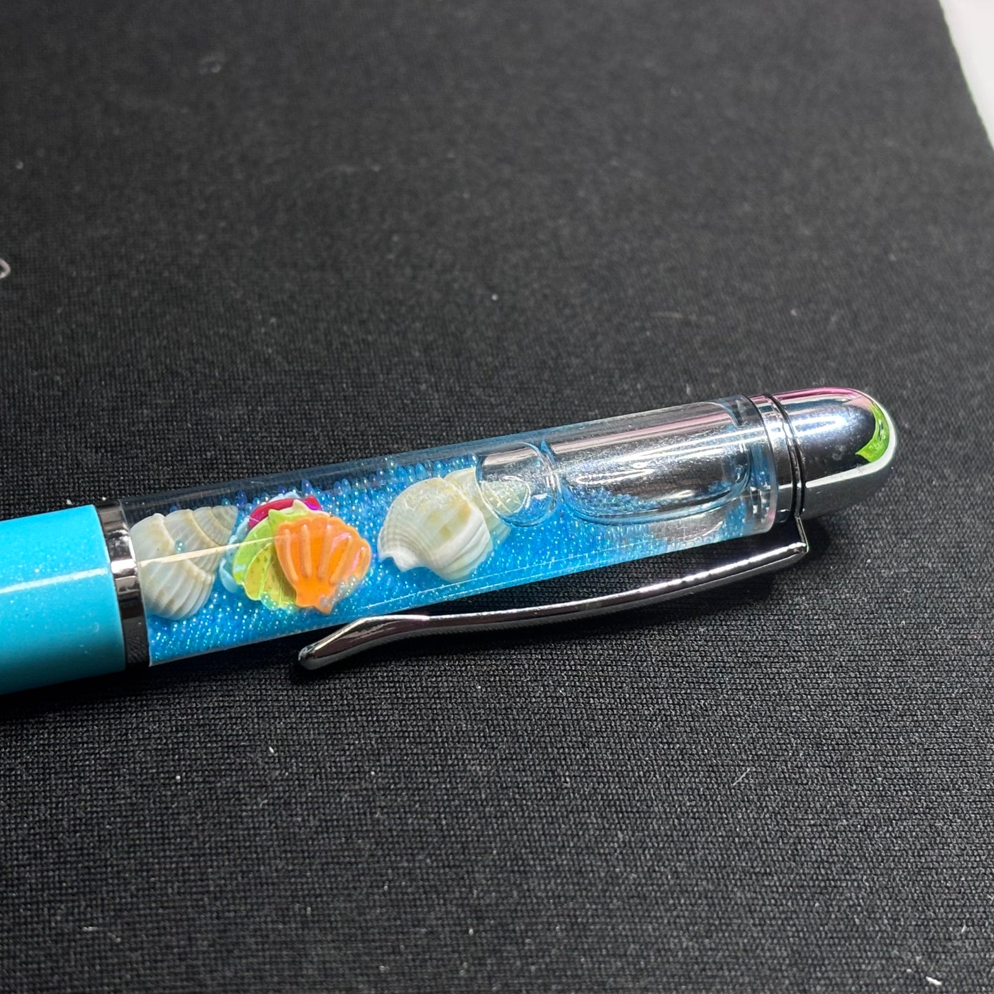 Pen - Floating Seashells - Blue