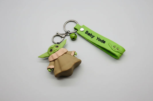 Keychain - Baby Yoda - Yoda with Wristlet