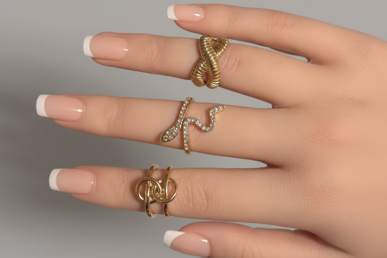 Ring - Eternal Twist Criss-Cross Ring