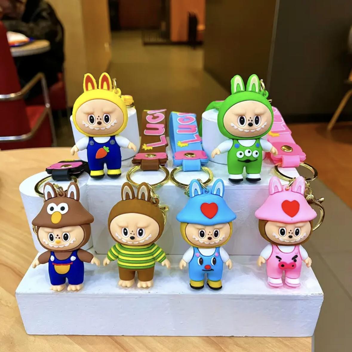 Keychain - Labubu Alien Monster