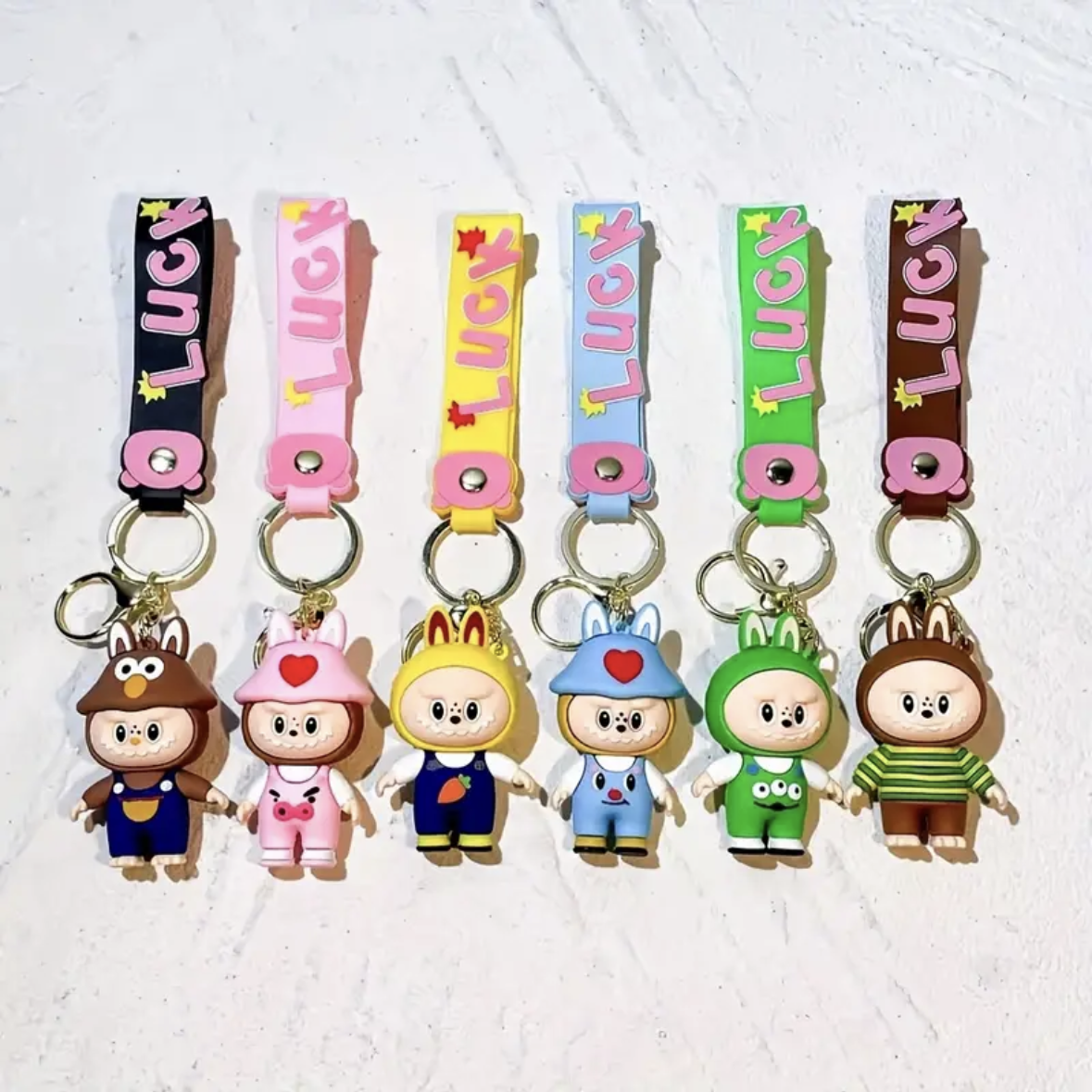 Keychain - Labubu Alien Monster