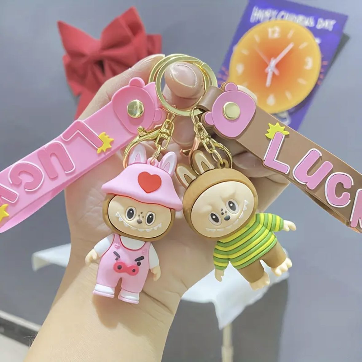 Keychain - Labubu Alien Monster