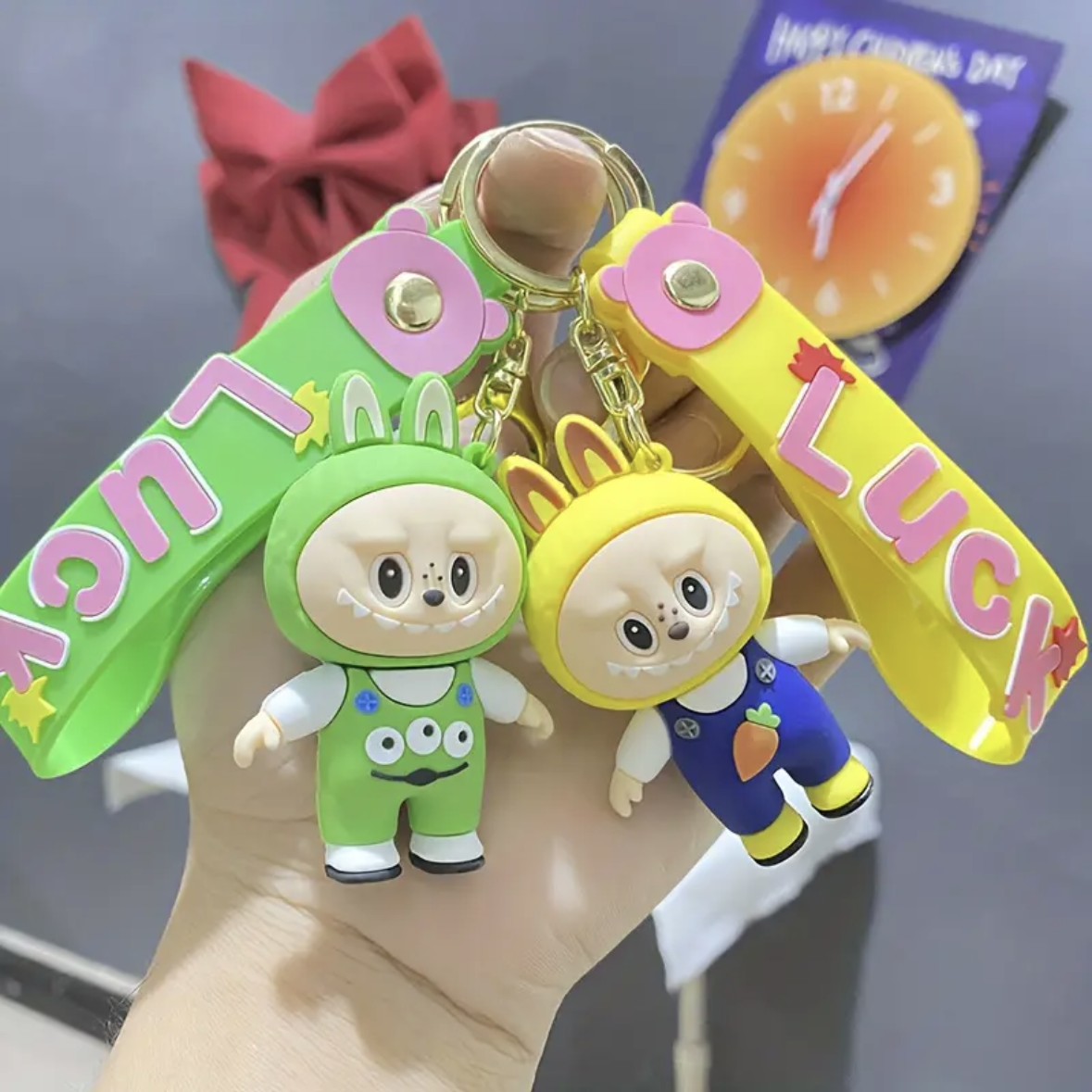 Keychain - Labubu Alien Monster