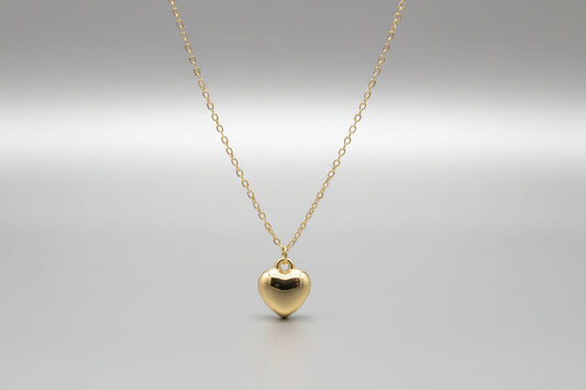 Necklace - Gold Heart Pendant