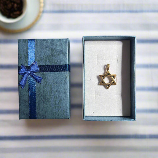 Pendant/Charm - Gold Tone Star of David
