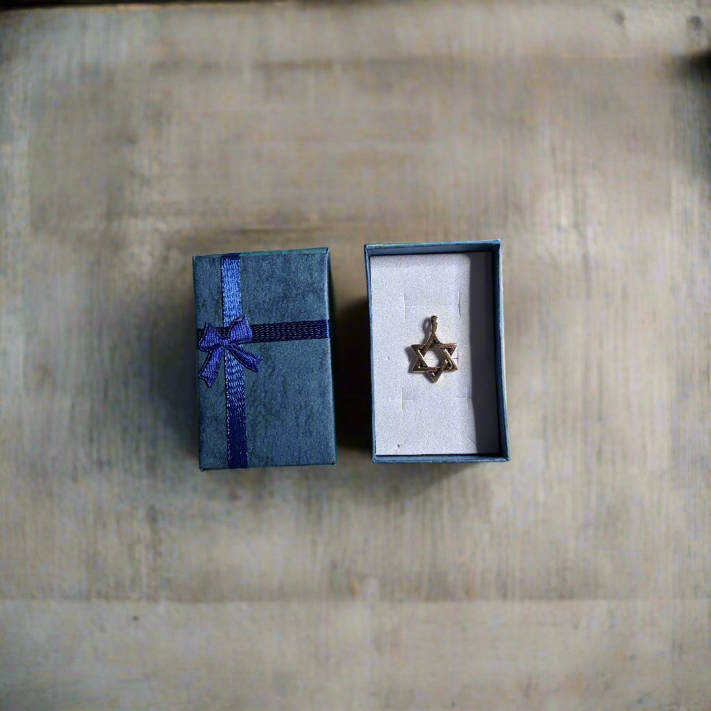 Pendant/Charm - Gold Tone Star of David