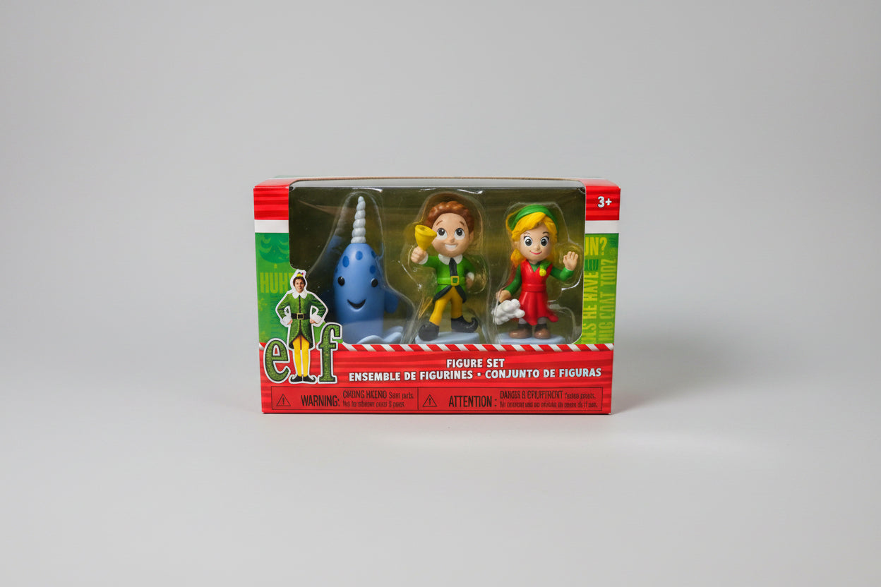 Action Figure - Elf - Buddy, Jovie & Narwhal - Mini Figure - 3-Pack