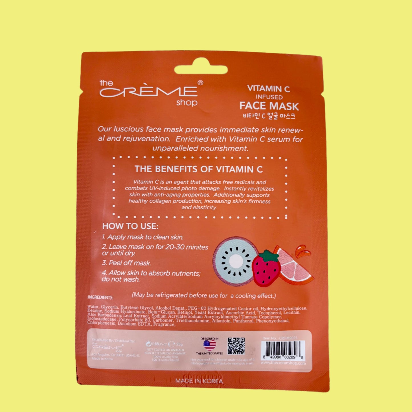 Beauty Mask - Vitamin C Infused