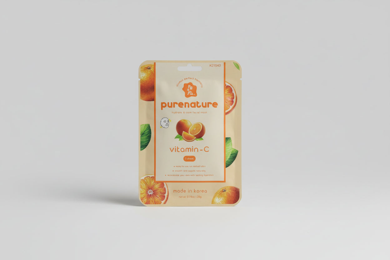 Facial Mask - PB&Jay - Purenature - Vitamin C