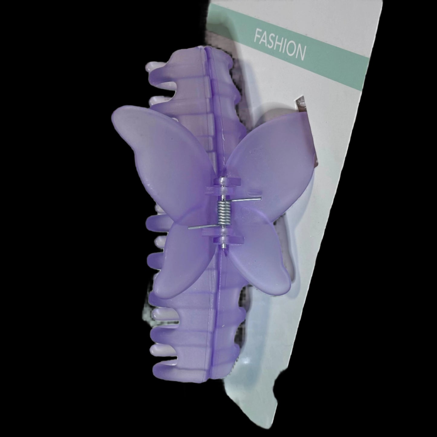 Hair Claw - Purple Butterfly