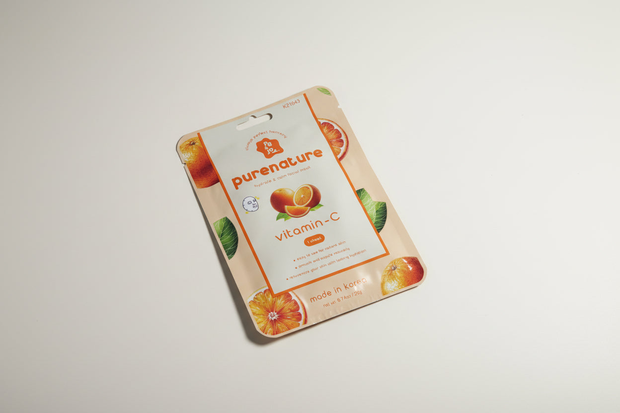 Facial Mask - PB&Jay - Purenature - Vitamin C