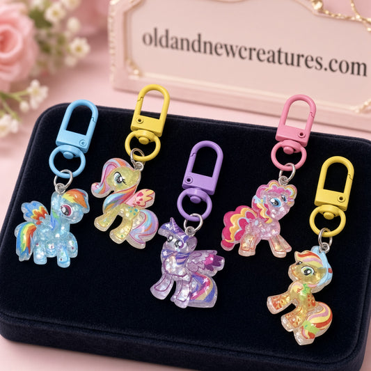 Zipper Pull - Keychain - My Little Pony Inspired