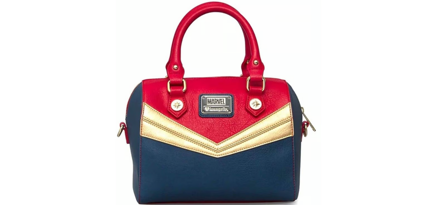 Handbag - Loungefly - Marvel - Captain Marvel Satchel Bag