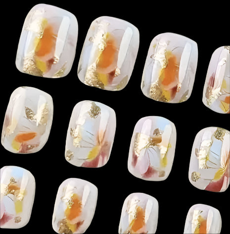 Press on Nails - Fall Foliage