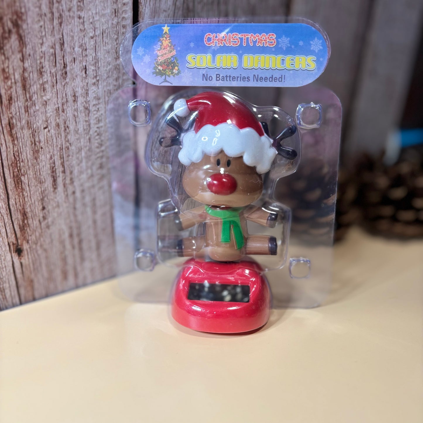 Bobbleheads - Solar Powered - Christmas Theme