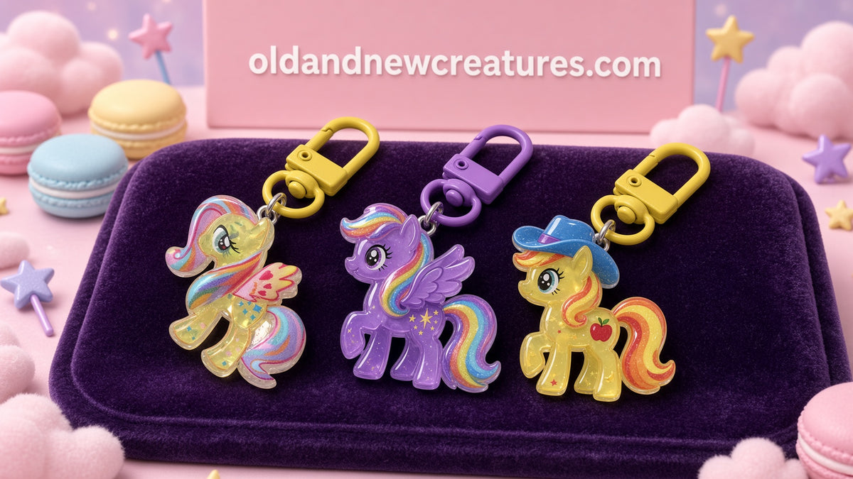 Zipper Pull - Keychain - My Little Pony Inspired