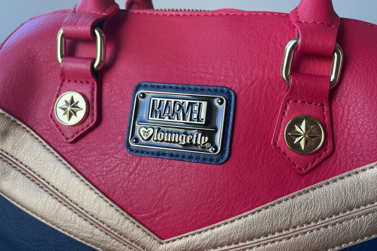Handbag - Loungefly - Marvel - Captain Marvel Satchel Bag