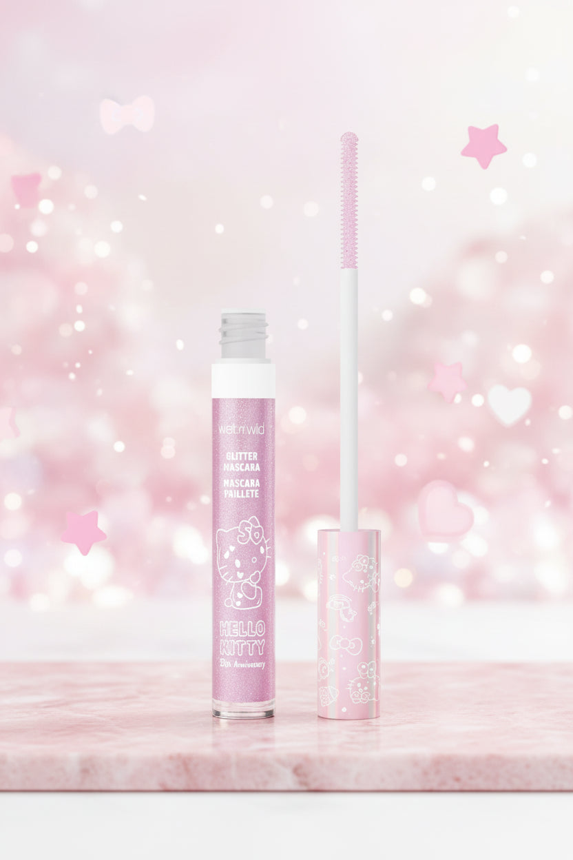 Mascara - Wet n Wild - Hello Kitty 50th Anniversary - Glitter Mascara & Eyelash Curler