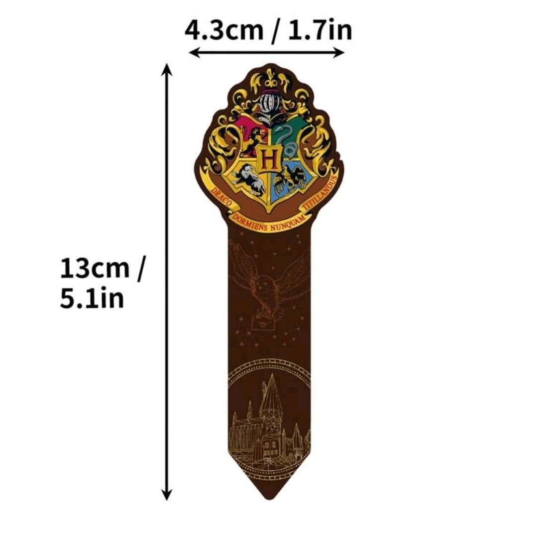 Bookmark - Hogwarts - with Harry Potter - House Crest Collection - Set of 5